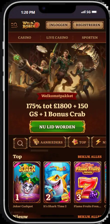 Experience Thrilling Online Casino Action at Wildrobin Casino Today Worldwide